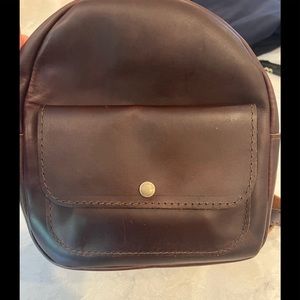 Portland leather backpack purse!